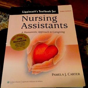 Textbook “Nursing Assistants” Pamela J Carter